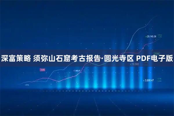 深富策略 须弥山石窟考古报告·圆光寺区 PDF电子版